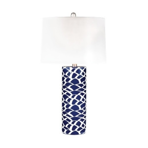 Dimond Lighting Scale Sketch Table Lamp In Blue And White - All