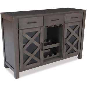 Standard Furniture Omaha Grey Sideboard - All