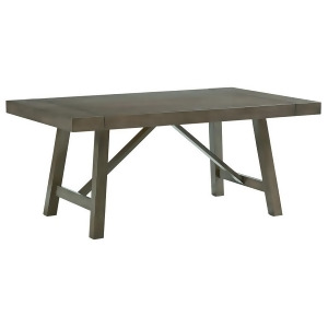 Standard Furniture Omaha Grey Trestle Table - All