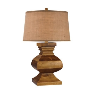 Dimond Lighting Carved Wood Post Lamp - All