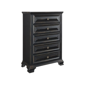 Standard Furniture Passages Drawer Chest in Black - All