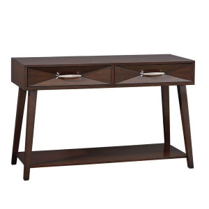 Standard Furniture Forsythe Console Table in Dark Merlot - All