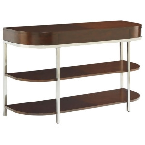 Standard Furniture Mira Console Table in Tobacco Brown - All