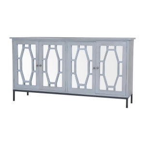 Sterling Presidio Cabinet Ii In Gravesend Grey Large - All