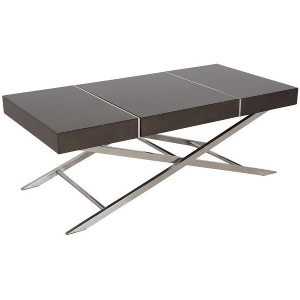 Standard Furniture Ava Cocktail Table in Smoky Brown - All