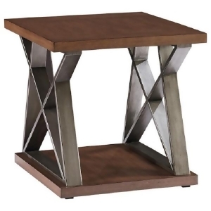 Standard Furniture Cumberland End Table in Havana Brown - All