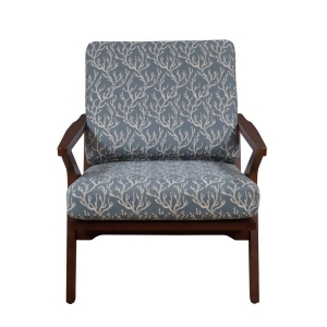 Pulaski Mid Century Rain Wood Accent Arm Chair - All