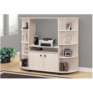 Monarch Specialties 4800 Bookcase in Washed Oak - All