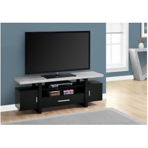 Monarch Specialties 2726 Tv Stand in Black - All