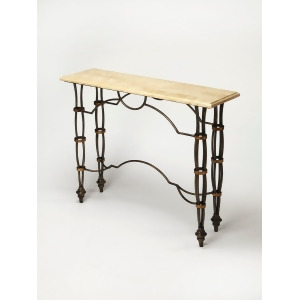 Butler Girona Fossil Stone Console Table - All