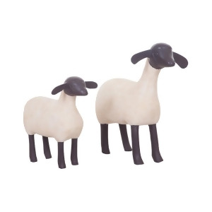 Guild Master 2516526S Wooden Sheep Set of 2 - All