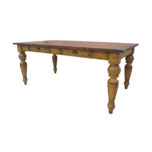 Guild Master 713574G American Lodge 72-Inch Dining Table - All