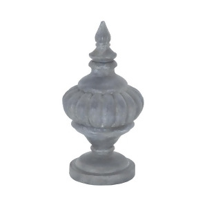 Guild Master 7159-048 Provence 16-Inch Albasia Wood Finial In Bartholomew Black - All