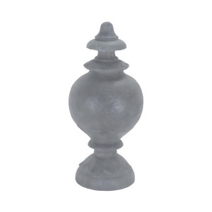 Guild Master 7159-050 Provence 20-Inch Albasia Wood Finial In Bartholomew Black - All