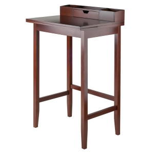 Winsome Wood Archie High Desk in Walnut - All