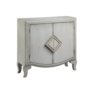 Stein World Dame Cabinet in Hand-Painted Gray - All
