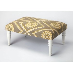 Butler Accent Seating Lucinda Upholstered Cocktail Ottoman - All