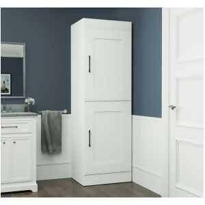 Bestar Edge 2-Door Storage Unit in White - All