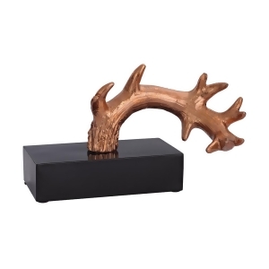 Sterling Copper Mounted Horn - All