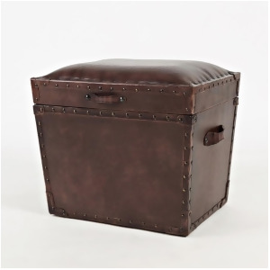 Jofran Global Archive Leather Storage Chest w/Lift Top - All