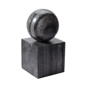 Dimond Home Gray Marble Minimalist Bookend - All