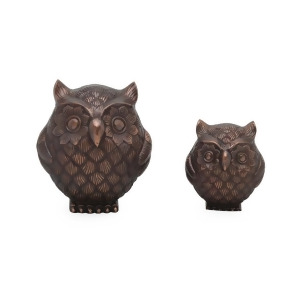 Moes Home Bernstein Owls in Bronze Set of 2 - All