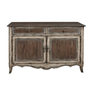 Pulaski Country Inspired Distressed Two Door Accent Storage Console - All