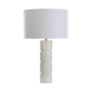 Dimond Lighting Round Stacked Marble Table Lamp - All
