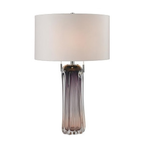 Dimond Lighting Ferrara Blown Glass Table Lamp in Purple - All