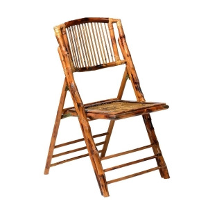 Csp American Classic Bamboo Folding Chair in Natural - All