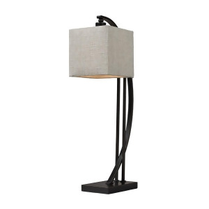 Dimond Lighting Arched Metal Table Lamp In Madison Bronze - All