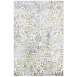 Couristan Calinda Marlowe Gold-Silver-Ivory Area Rug - All