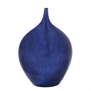 Howard Elliott Cobalt Blue Wood Vase Large - All