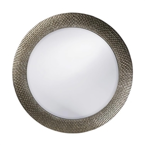 Howard Elliott Bergman Silver Round Mirror Small - All