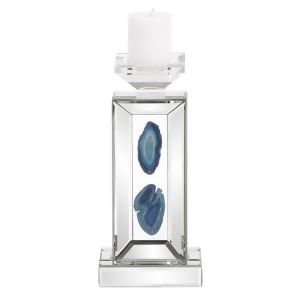 Howard Elliott Turquoise Geode Candle Holder-Small - All