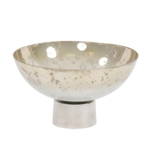 Howard Elliott Round Grotto Glass Footed Bowl - All