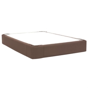 Howard Elliott Sterling Chocolate Twin Boxspring Cover - All