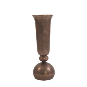 Howard Elliott Copper Oversized Trumpet Vase - All