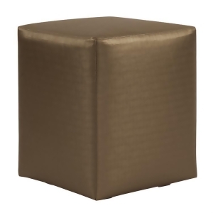 Howard Elliott Luxe Bronze Universal Cube Ottoman - All