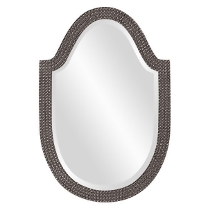 Howard Elliott Lancelot Glossy Charcoal Gray Mirror - All
