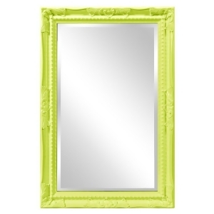 Howard Elliott Queen Ann Rectangular Glossy Green Mirror - All