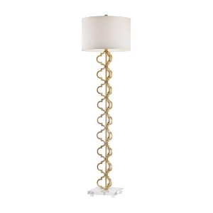Dimond Lighting Castile 1 Light Floor Lamp In Gold Leaf - All