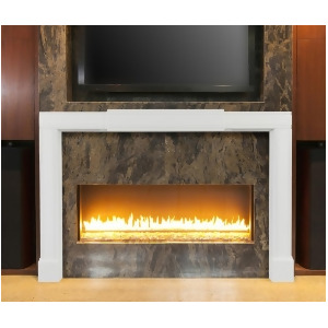 Pearl Mantels Emory Adjustable Mantel Surround in White - All