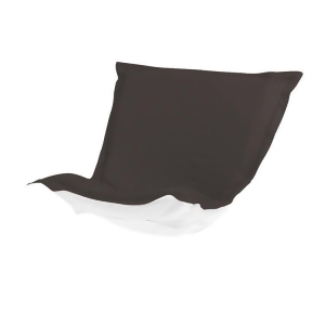 Howard Elliott Patio Seascape Charcoal Puff Chair Cushion - All