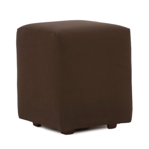 Howard Elliott Patio Seascape Chocolate Universal Cube Ottoman - All