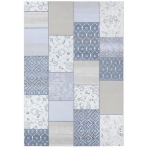 Couristan Marina Garden Patchwork Oyster-Pearl Area Rug - All