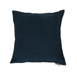 Moes Home Lemmy Linen Feather Cushion Denim Blue 20X20 - All
