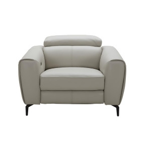 J M Furniture Lorenzo Chair in Light Grey - All