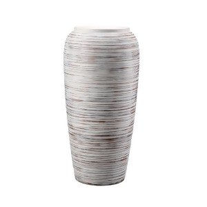 Moes Home Perth Vase in Cream White - All