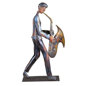 Moes Home Sax Player Statue in Multi - All